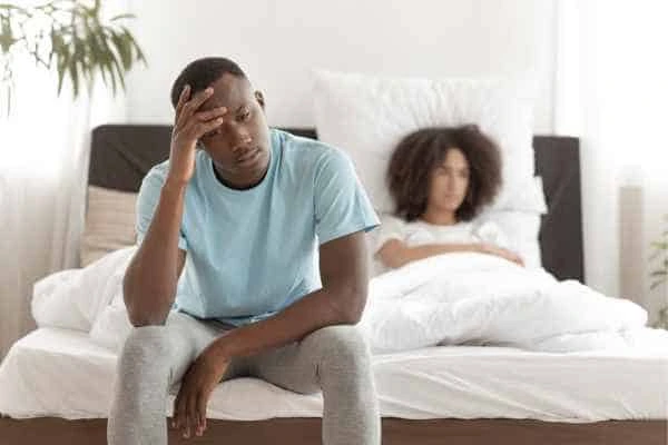 Man upset about ED symptoms Chapel House