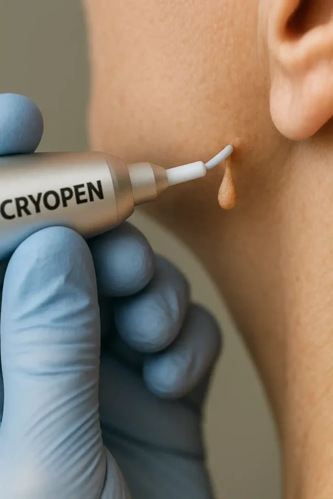 Cryopen for skin tags removal Chapel House speak to our team today!