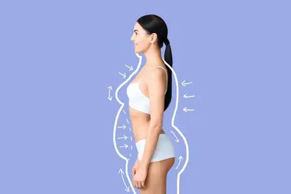 image of woman experiencing fat reduction treatment Chapel House