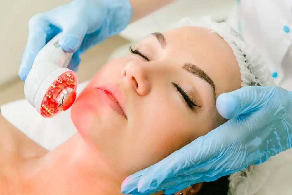woman having non-surgical Morph8 treatment Chapel House