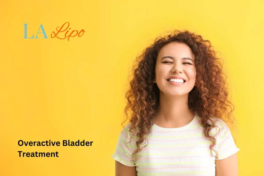 woman smiling about overactive bladder treatment Chapel House solutions